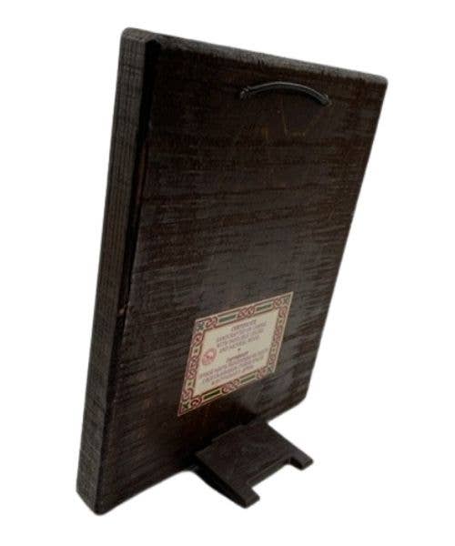 The Art of the Icon - Wholesale Religious Card - Guardian Angel Silk Screen Icon – Aged Edge Wood2