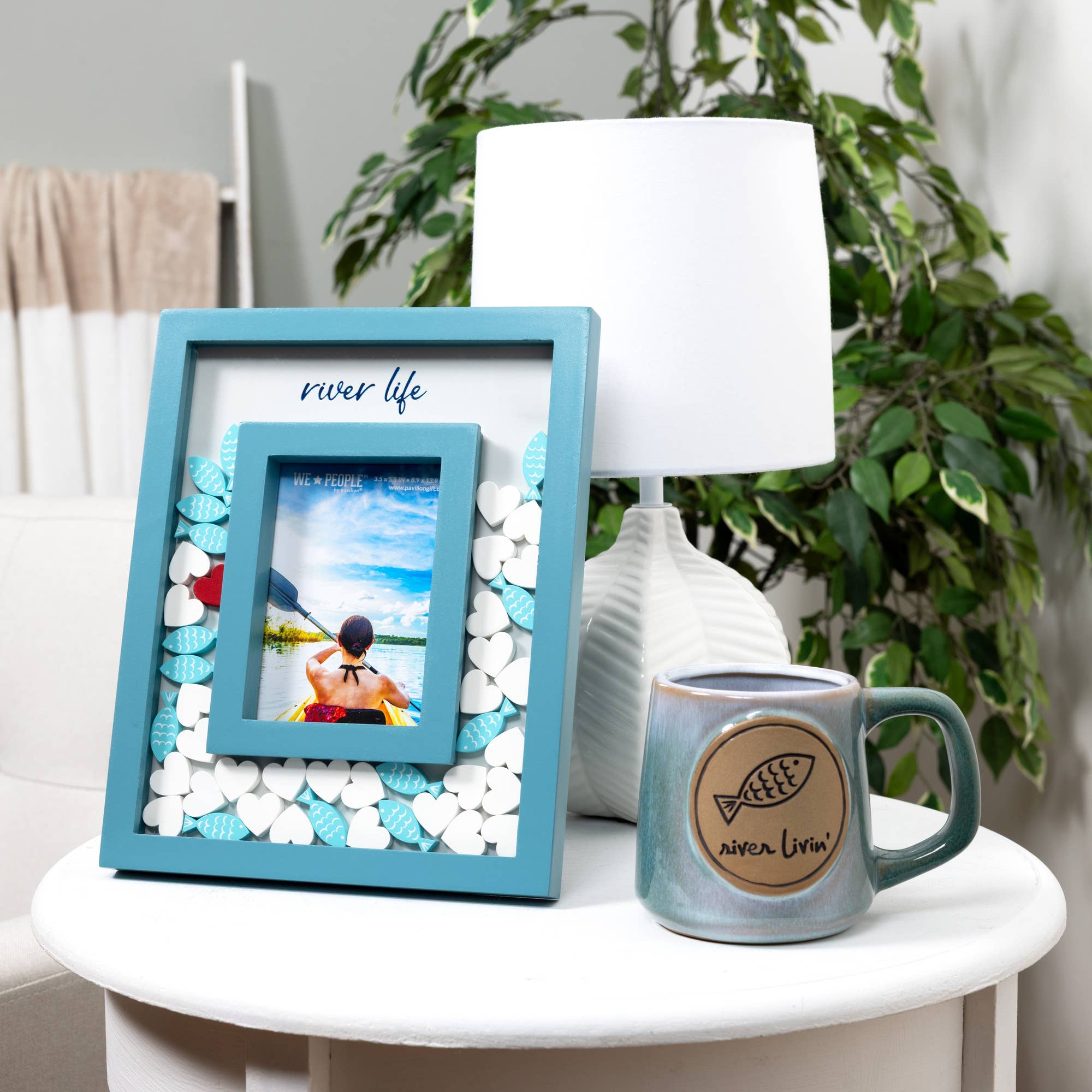 Pavilion - Vente Cadres photos - River Life - Cadre photo 8" x 10" (Photo 3,5" x 5,5")2