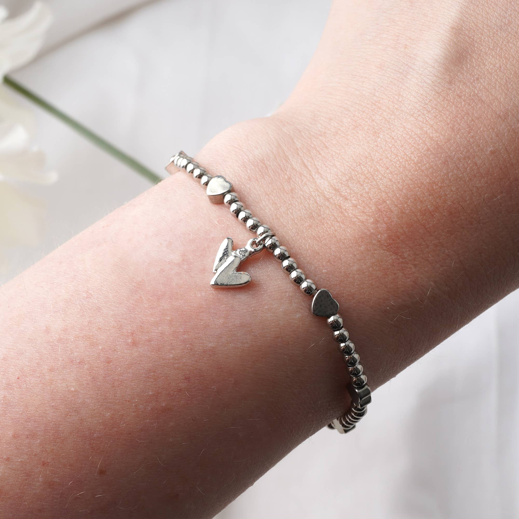 CGB Giftware - Vendita all'ingrosso Braccialetto con ciondolo/pendente - Braccialetto con scritta «Wherever We Are, Near'1