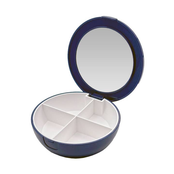 Ezy Dose® Organisateur de Pilules de Voyage avec Miroir pour la vente par Apothecary Products LLC