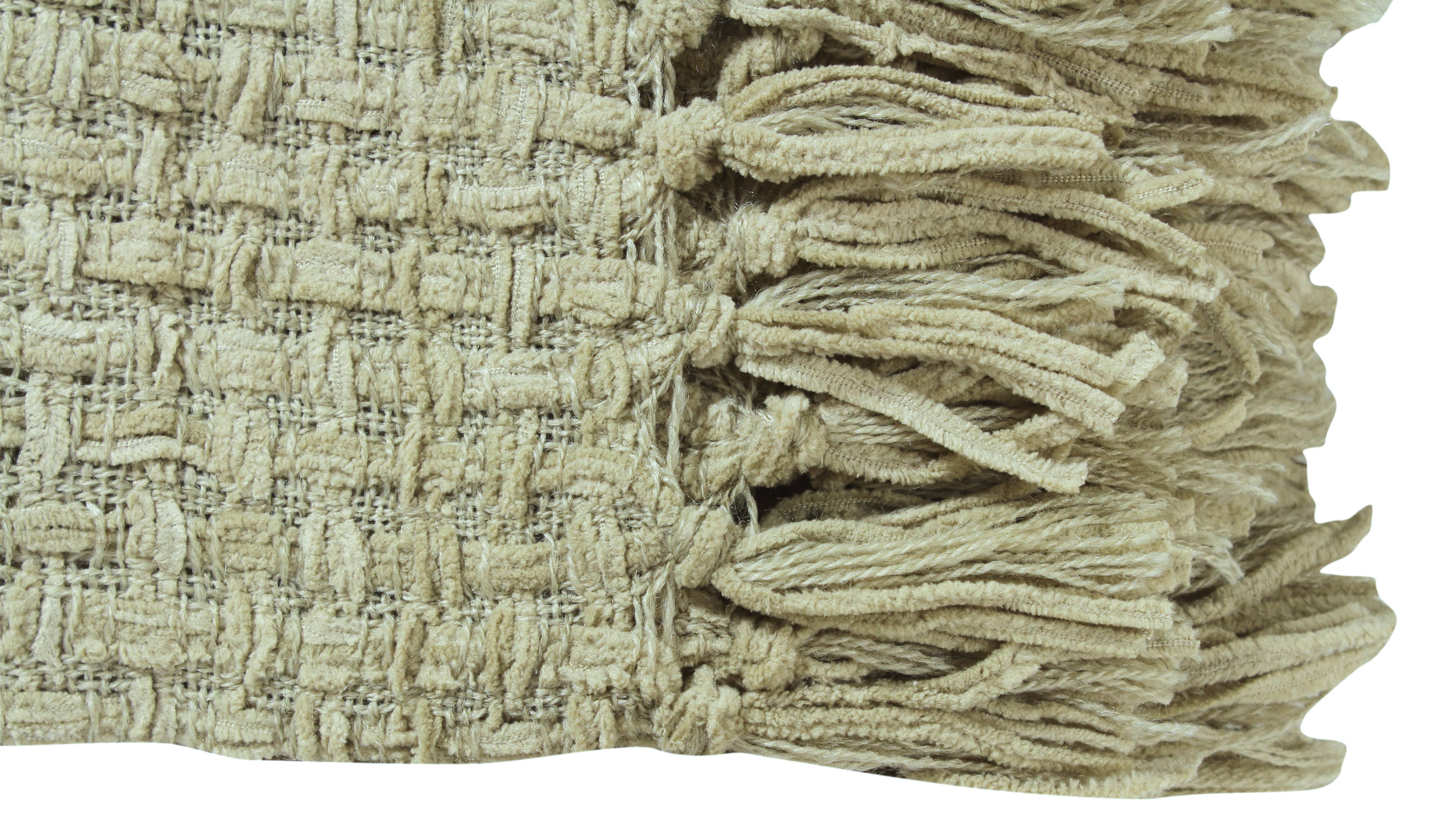 Fabstyles - Venta al por mayor Mantas de sofá - Manta Fabstyles tejida en chenilla con diseño de cesta, 127x152 cm (50x60 pulgadas)21