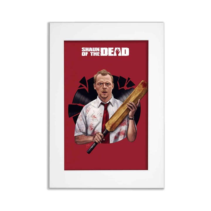 Shaun of The Dead Framed Poster Art for wholesale by memory Box