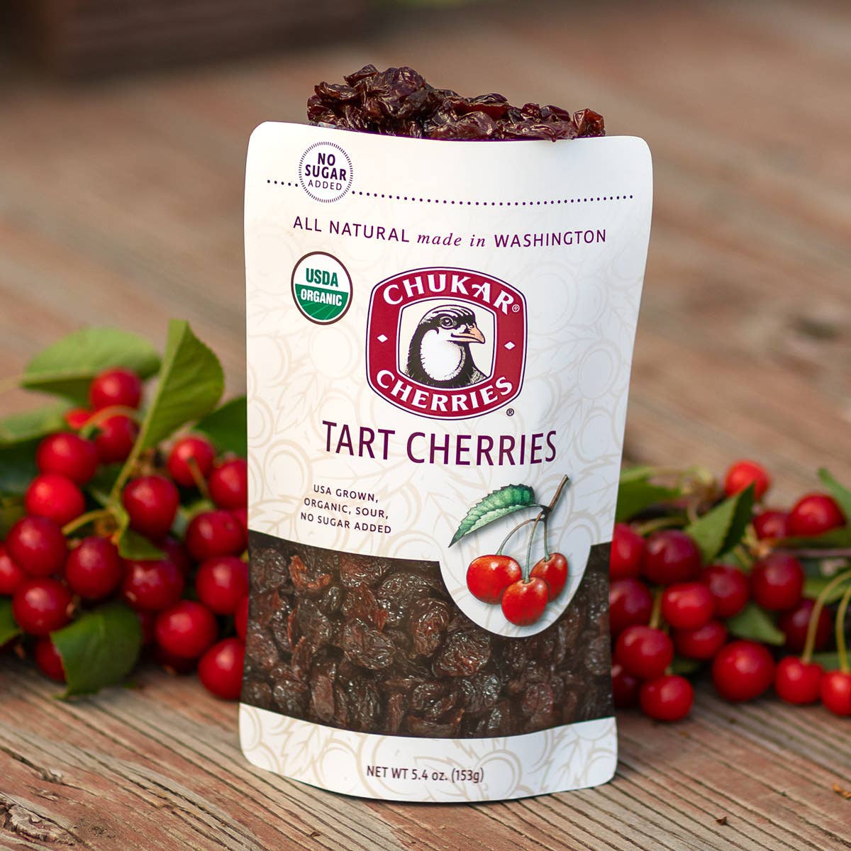 Chukar Cherry Company - Wholesale Dried/Dehydrated Fruit - 5.4 oz Tart Cherries4