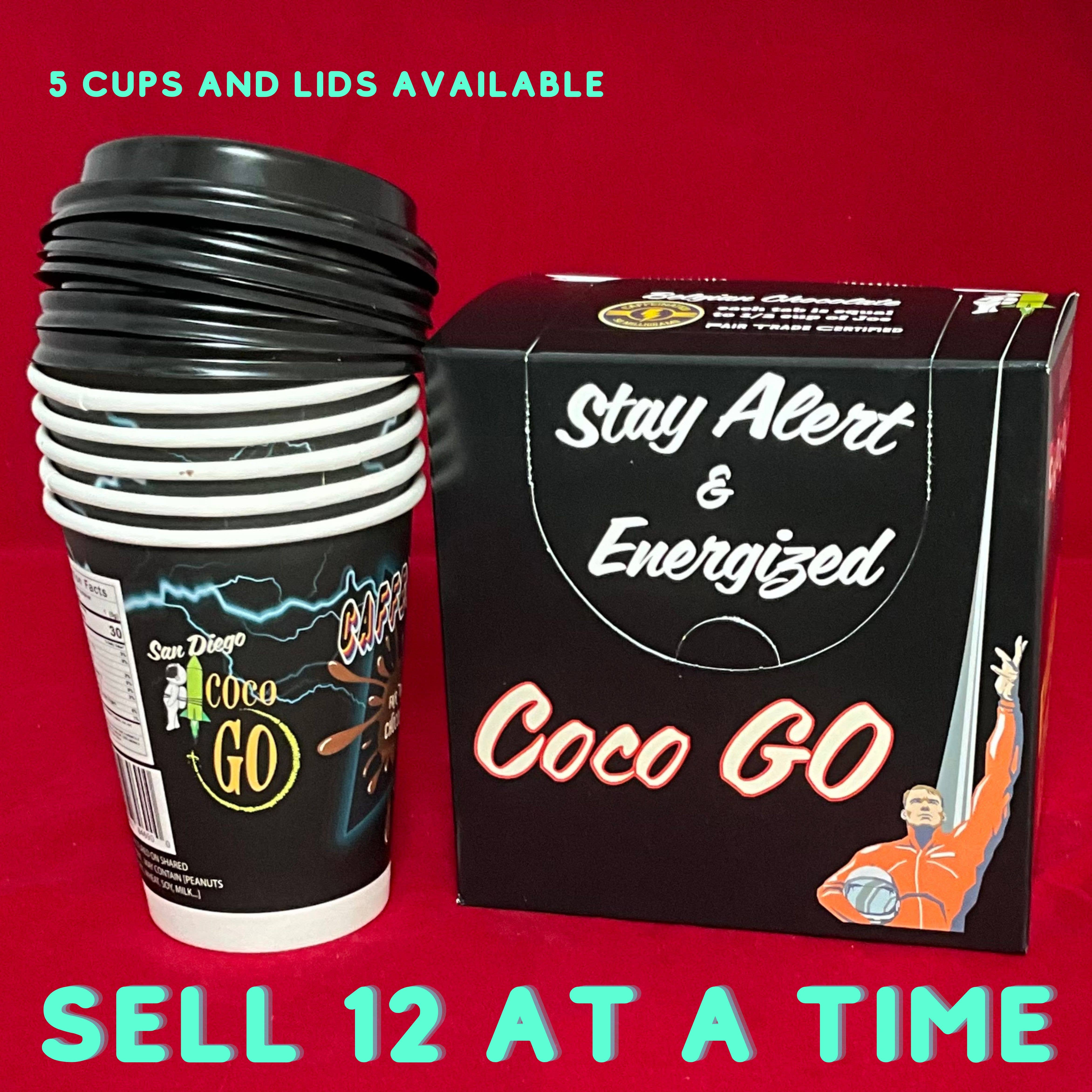 Coco Go - Wholesale Chocolate Bar - Coco-Go pre workout tabs caffeinated chocolates0