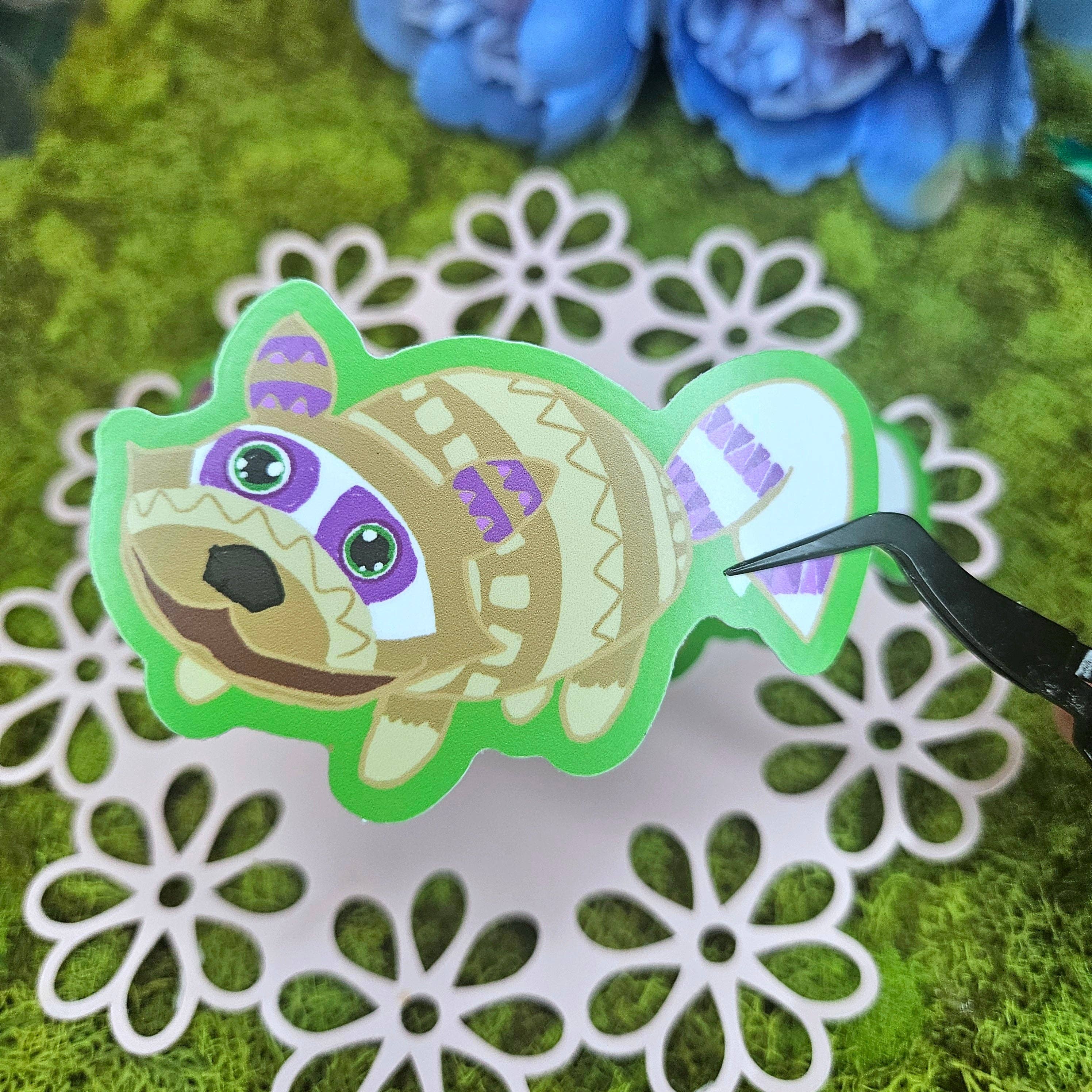 Floating Frogs - Wholesale Sticker - Party Pinatas Vinyl Stickers5