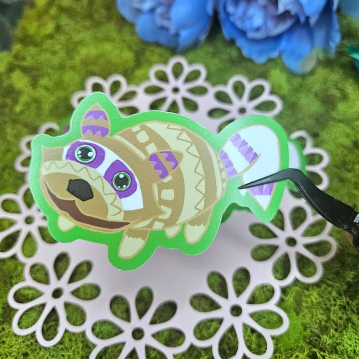 Floating Frogs - Wholesale Sticker - Party Pinatas Vinyl Stickers5