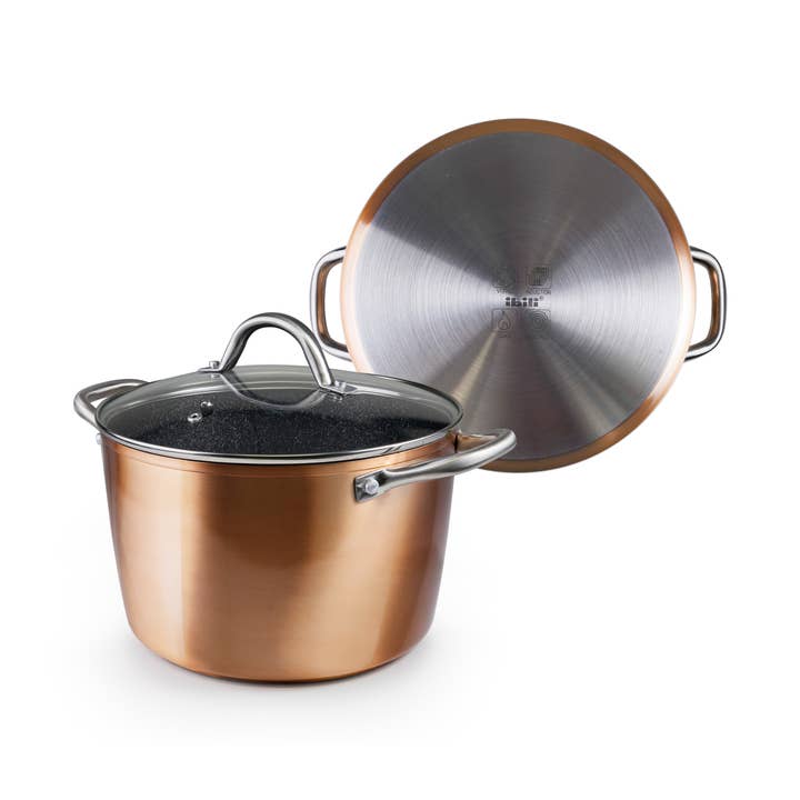 Ibili Natura koppargryta med lock 20 cm för wholesale av Ibili