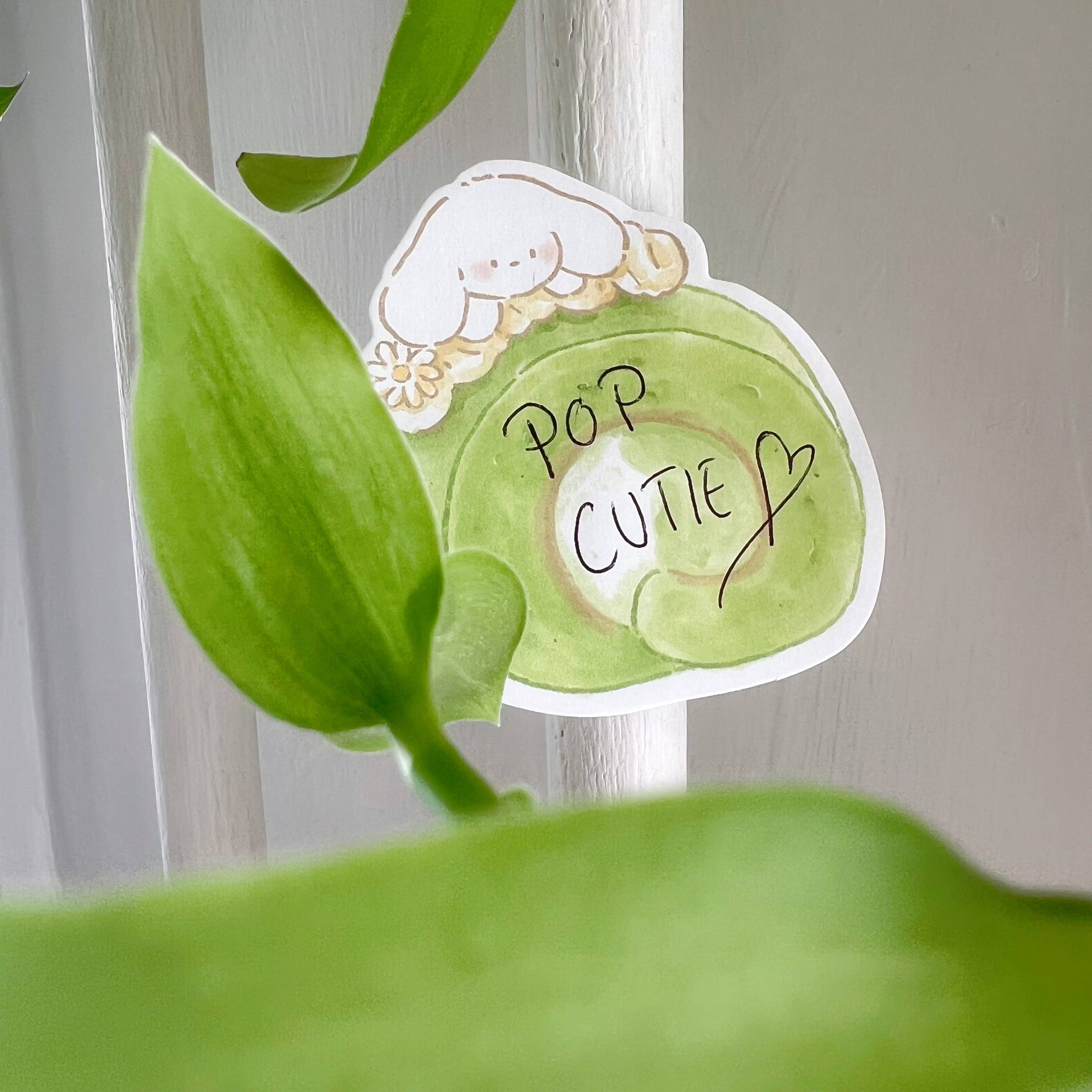 Pop Cutie Accessories & Gifts - Wholesale Sticky Notes - Matcha Puppy Stationery Set - Memo Pen 2