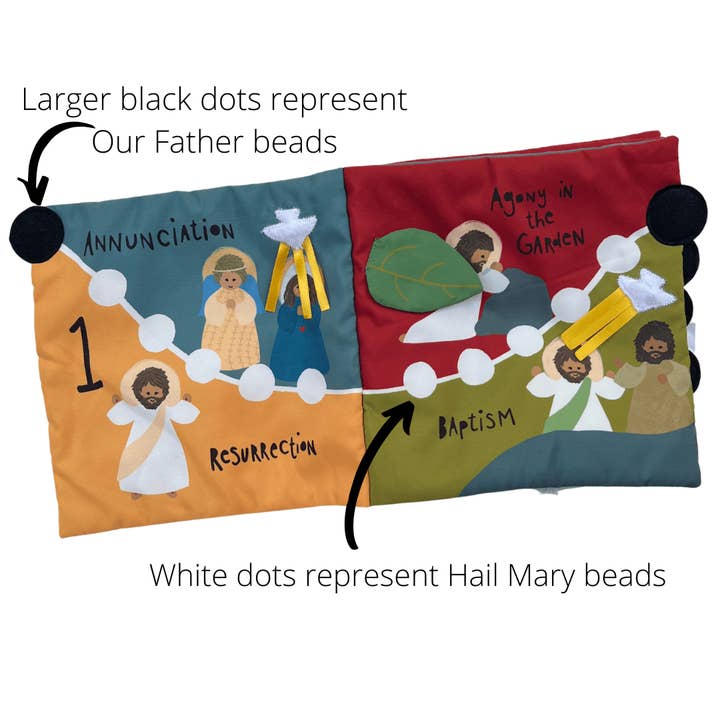 The Little Rose Shop - Wholesale Middle Grade Book (9-12) - Rosary Mass Quiet Book2