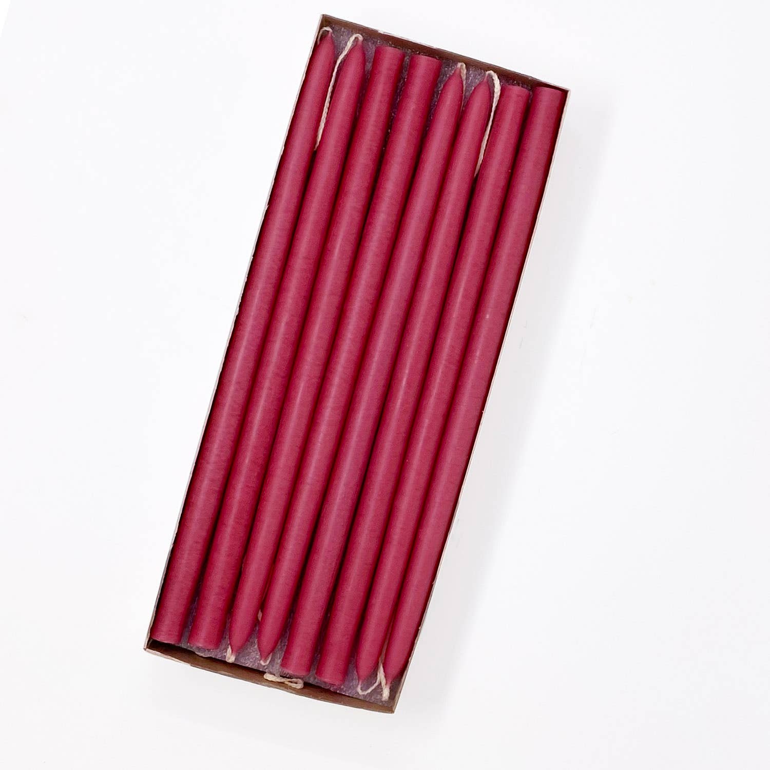 Mole Hollow Candles - Vente Bougies/bougeoirs coniques - Bougies effilées minuscules trempées à la main non parfumées de 10" - 39 couleurs7