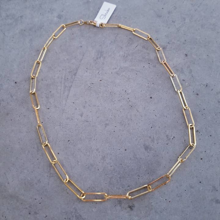 Grande - Paper Link Classic Necklace for wholesale by Shrake Culture