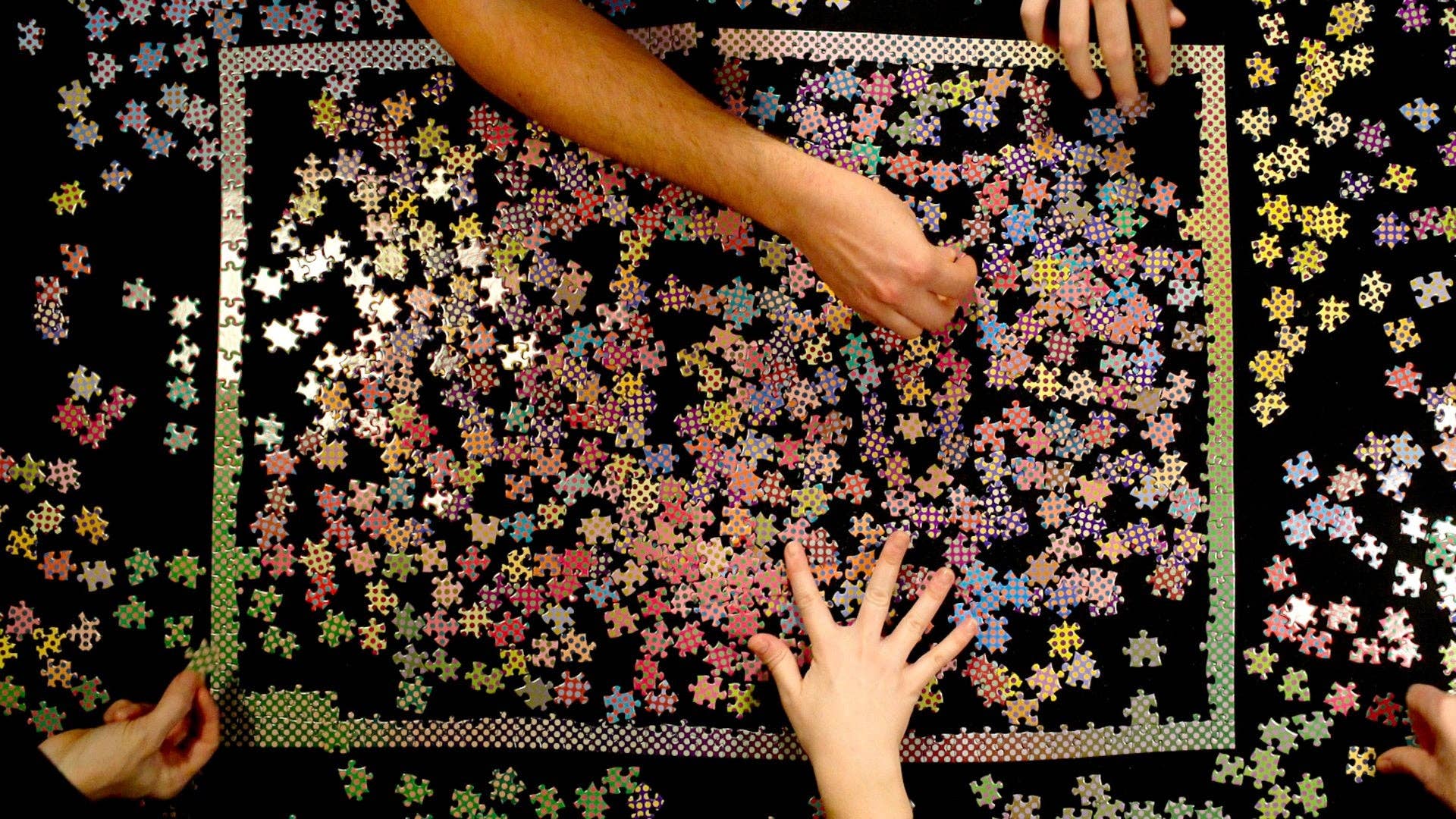 The Play Group - Wholesale Puzzle - Adult - 1000 Vibrating Colours3