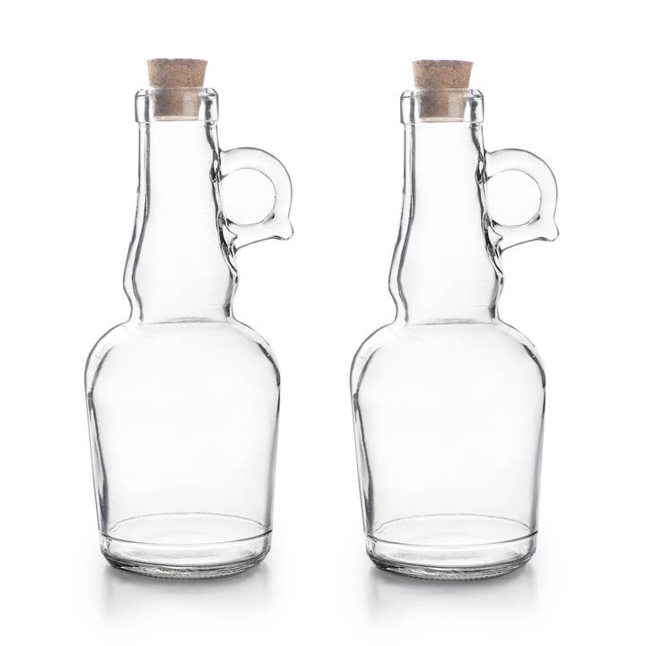 Ibili - Wholesale Oil/Vinegar Dispenser - IBILI - Set of 2 eco oil cans, Glass, 0.25 liters0