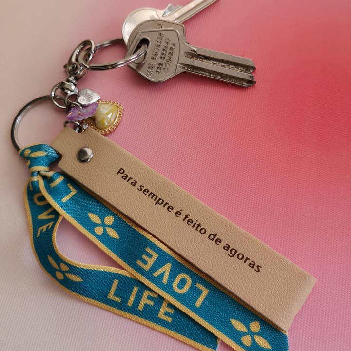 Sleutelhanger Voor altijd is gemaakt van nu voor wholesale door Pampa Mia