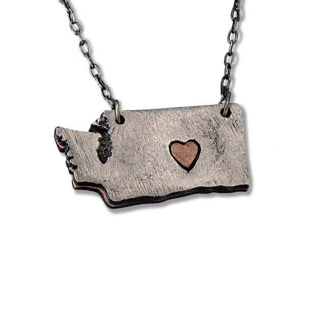 Anju Jewelry - Vente Colliers à pendentif - Home State Jewelry - Collier en étain40