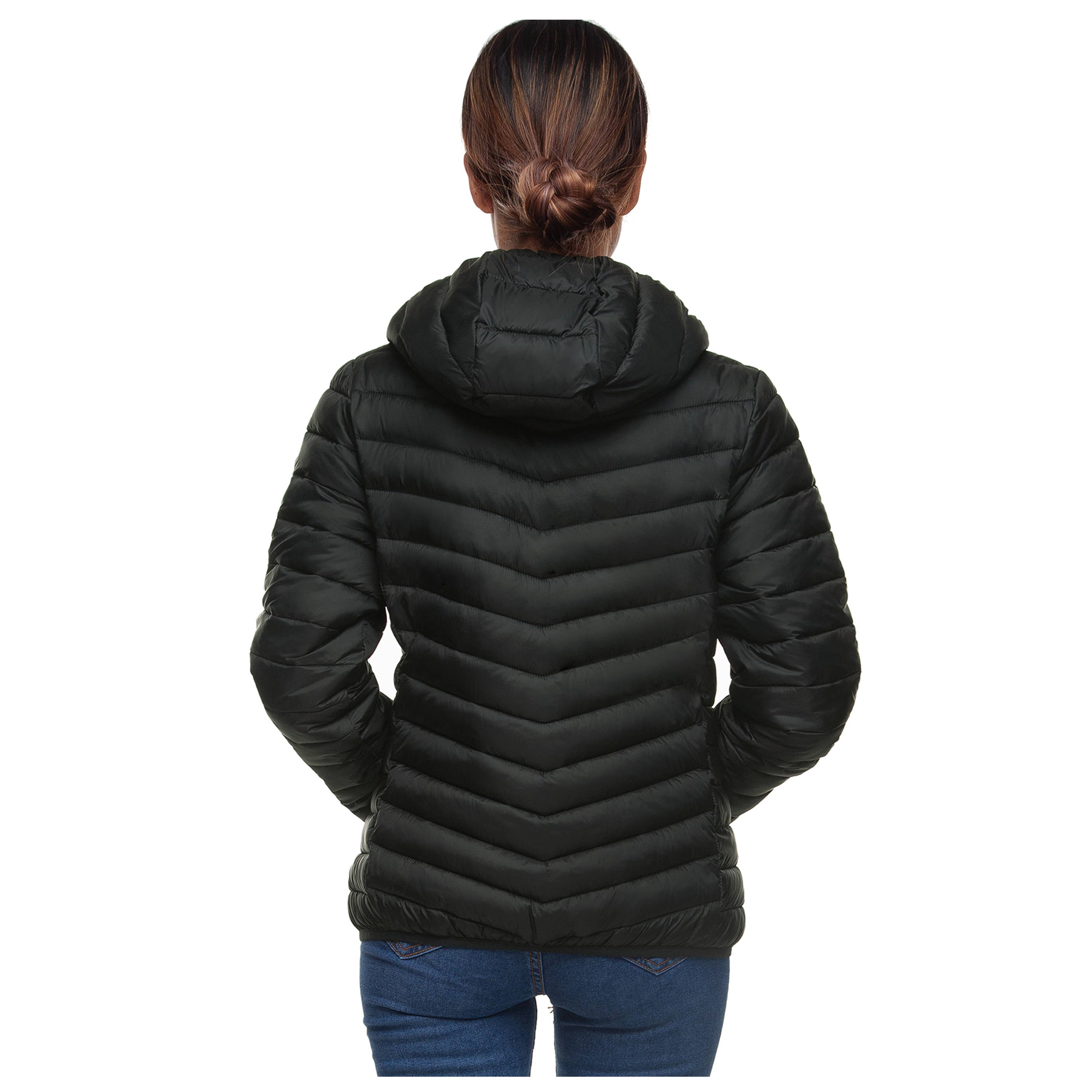 Rokka & Rolla - Wholesale Puffer Jacket - Women's - Women's Light Packable Puffer Jacket14