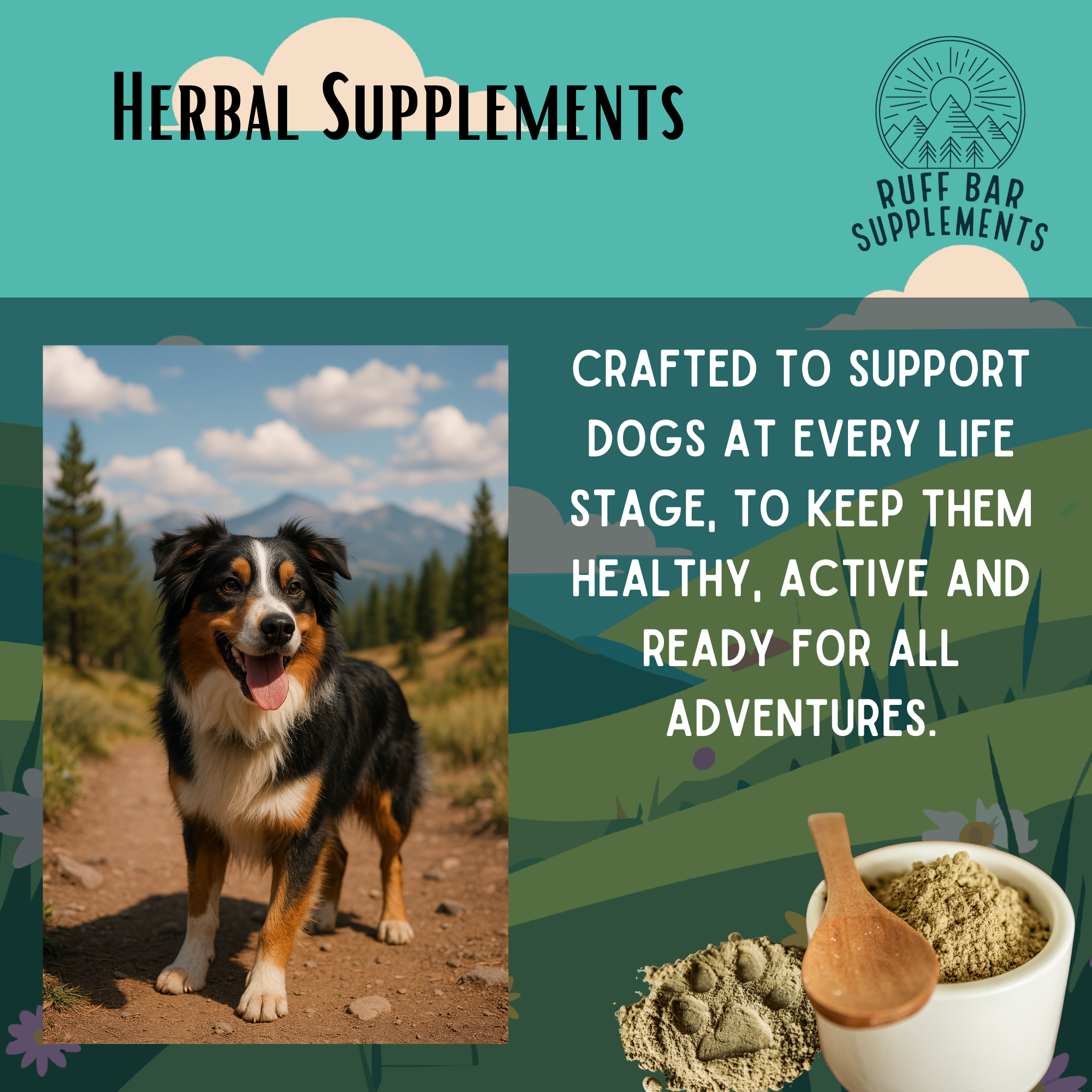 Ruff Bar - Wholesale Pet Supplement - Dog - Flex Joint Support Herb Mix for Dogs5