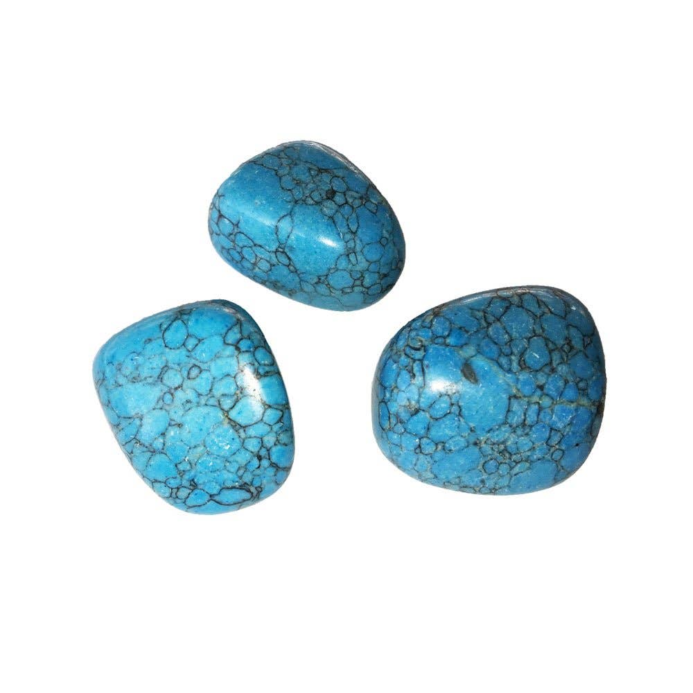 France Mineraux - Wholesale Spiritual Stone/Crystal - Turquoise Matrix tumbled stones - 500grs0