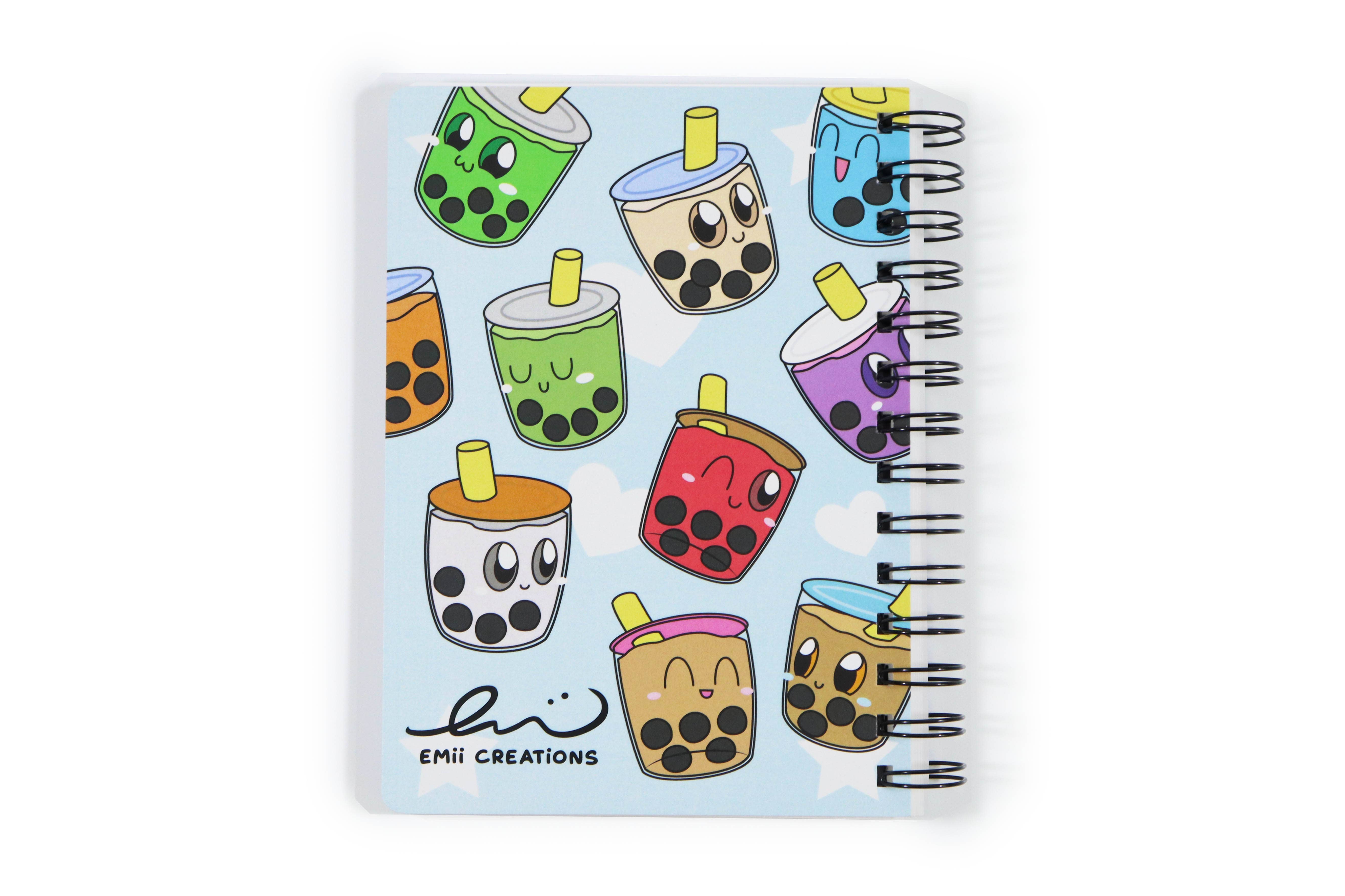 Emii Creations - Wholesale Sticker - Cute Boba Bestea Reusable Sticker Book1