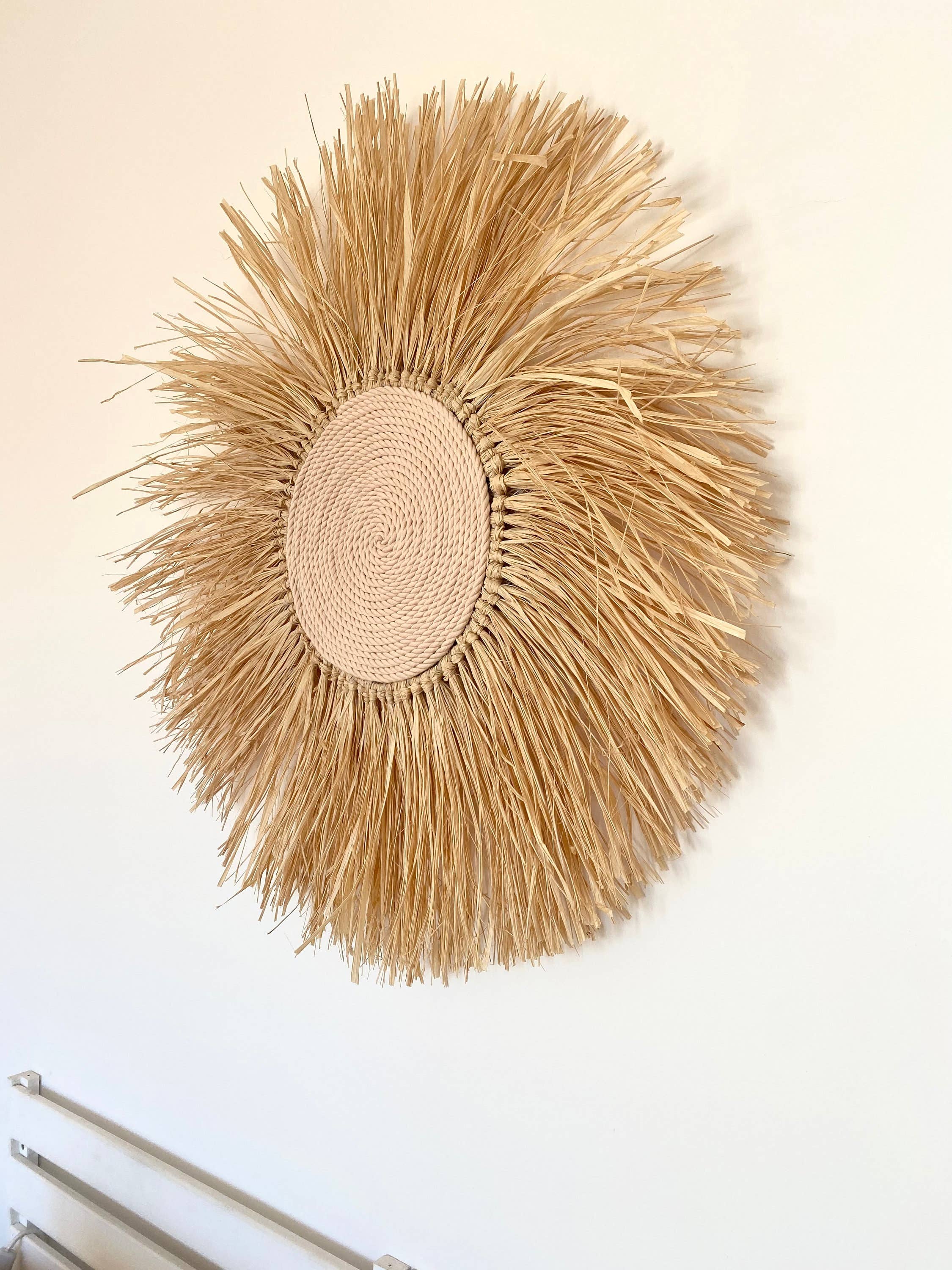 Geometrik Design - Vendita all'ingrosso Pietre per pareti - Decorazione da Parete con Rafia Decorazione Boho5