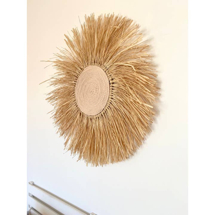 Geometrik Design - Vendita all'ingrosso Pietre per pareti - Decorazione da Parete con Rafia Decorazione Boho5