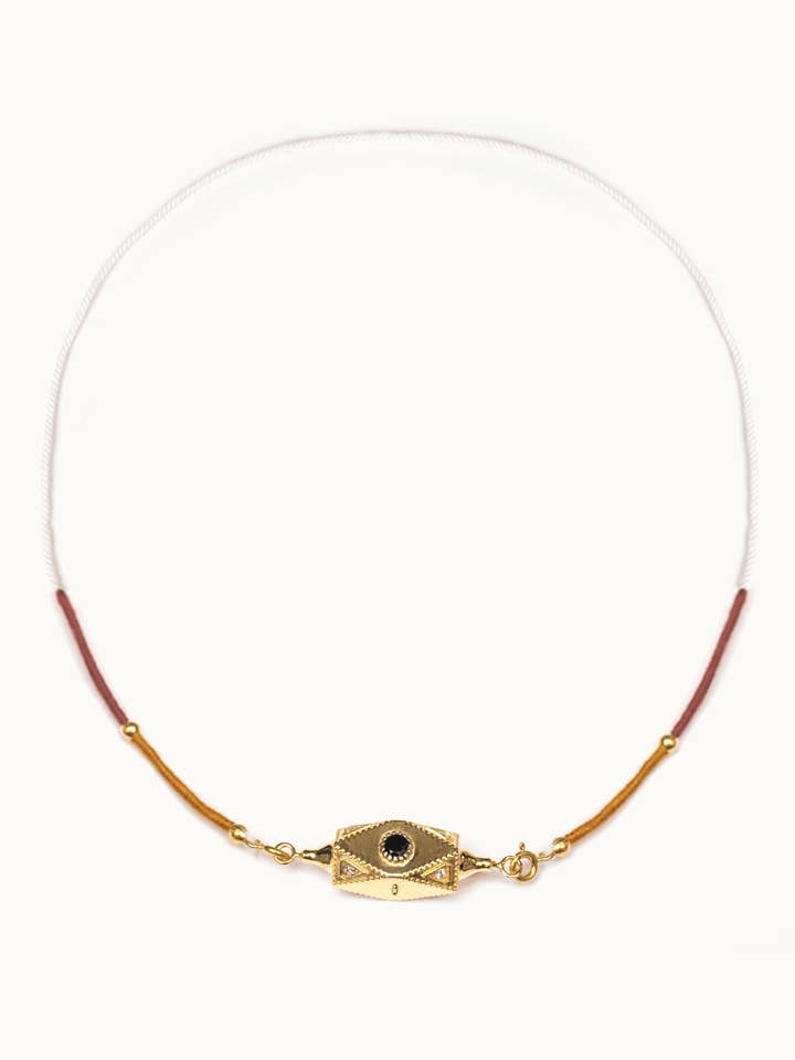 Shakti gold necklace for wholesale by MAMOJA