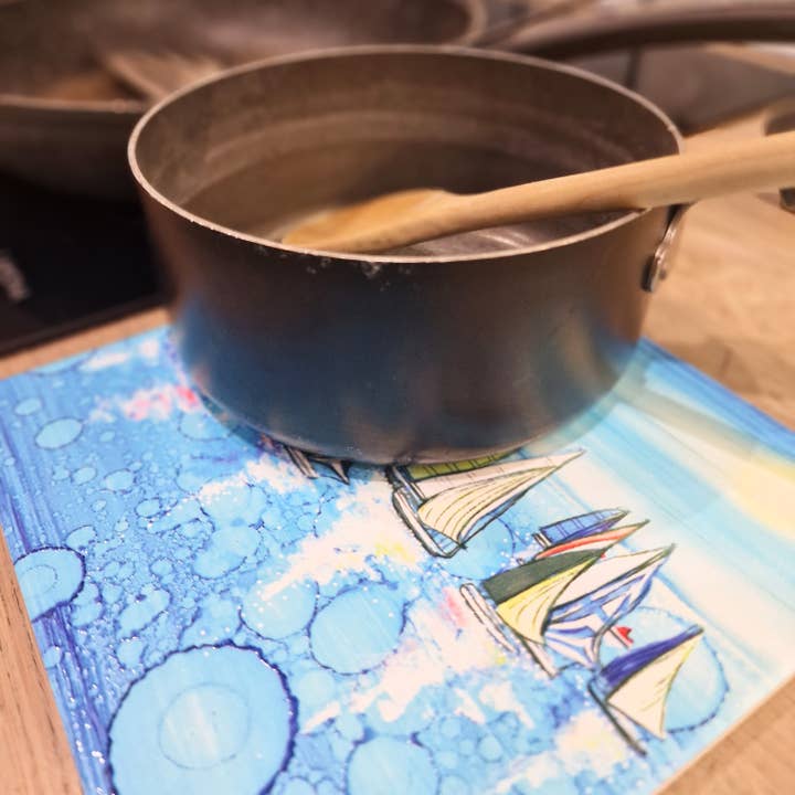 By Jo Crafts – wholesale Trivet – 83-T - Nautical Regatta Trivet3