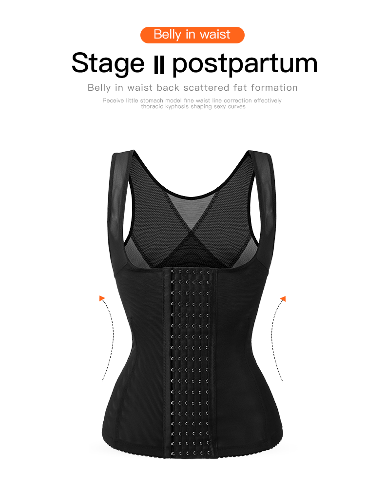 VIGOR - Wholesale Corset - Women's - Women Corset vest style body shaper female postpartum11