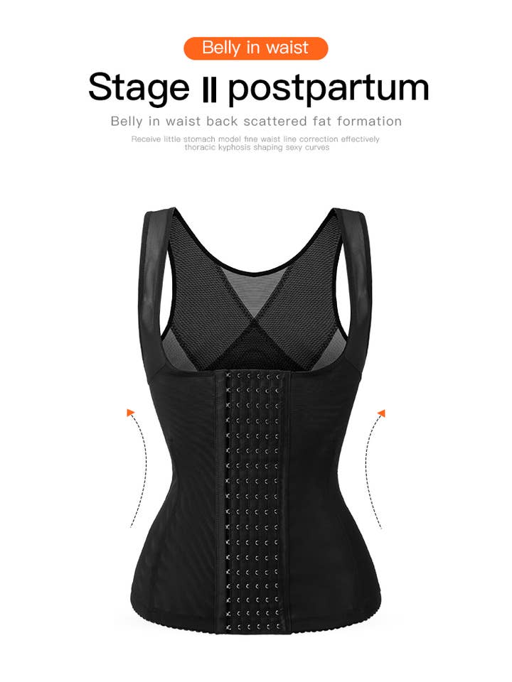 VIGOR - Wholesale Corset - Women's - Women Corset vest style body shaper female postpartum11