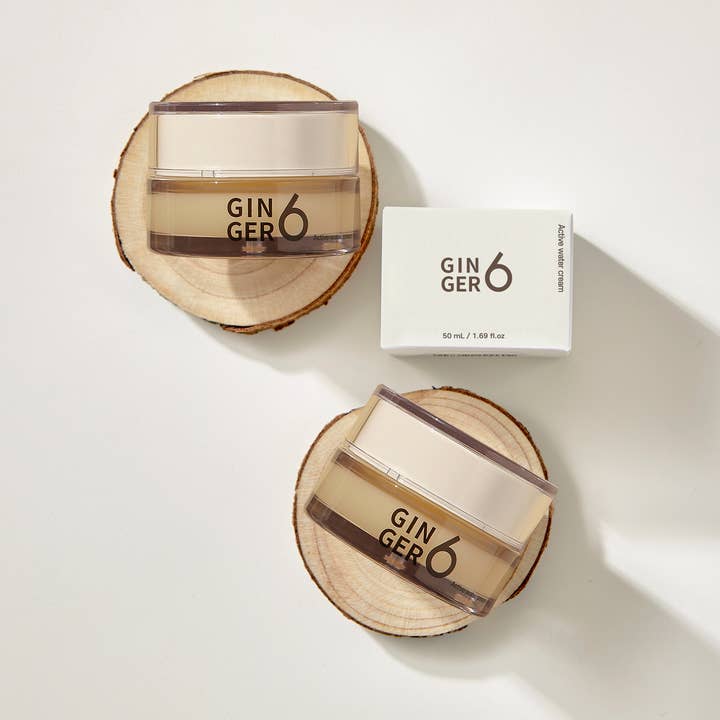 76% Ginger Water Face Cream with Hyaluronic Acid + Peptides for wholesale by Bloomkare