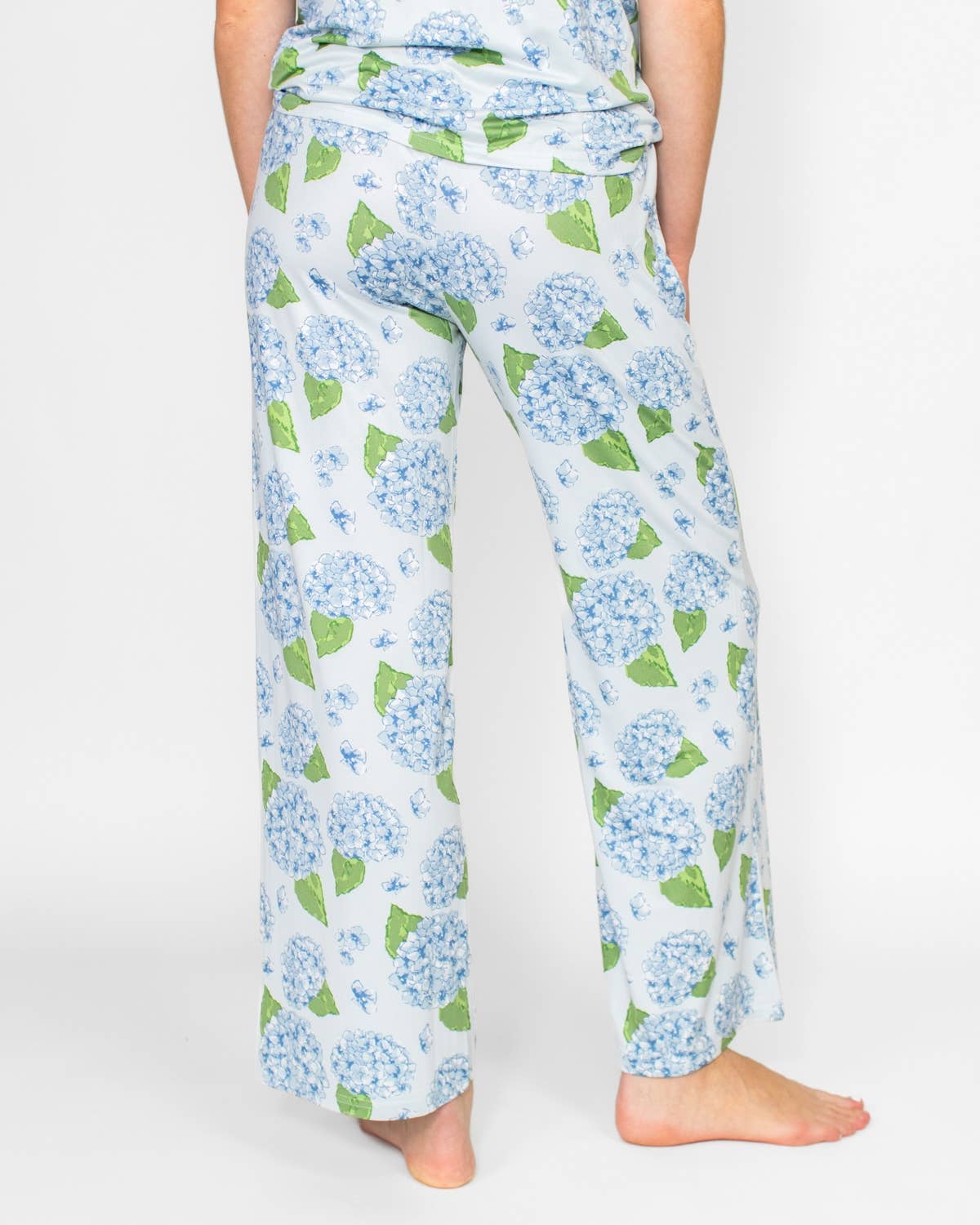 The Royal Standard - Wholesale Sleepwear Bottom - Women's - Hydrangea Sleep Pants   Illusion/Blue/Green   -Asst.1