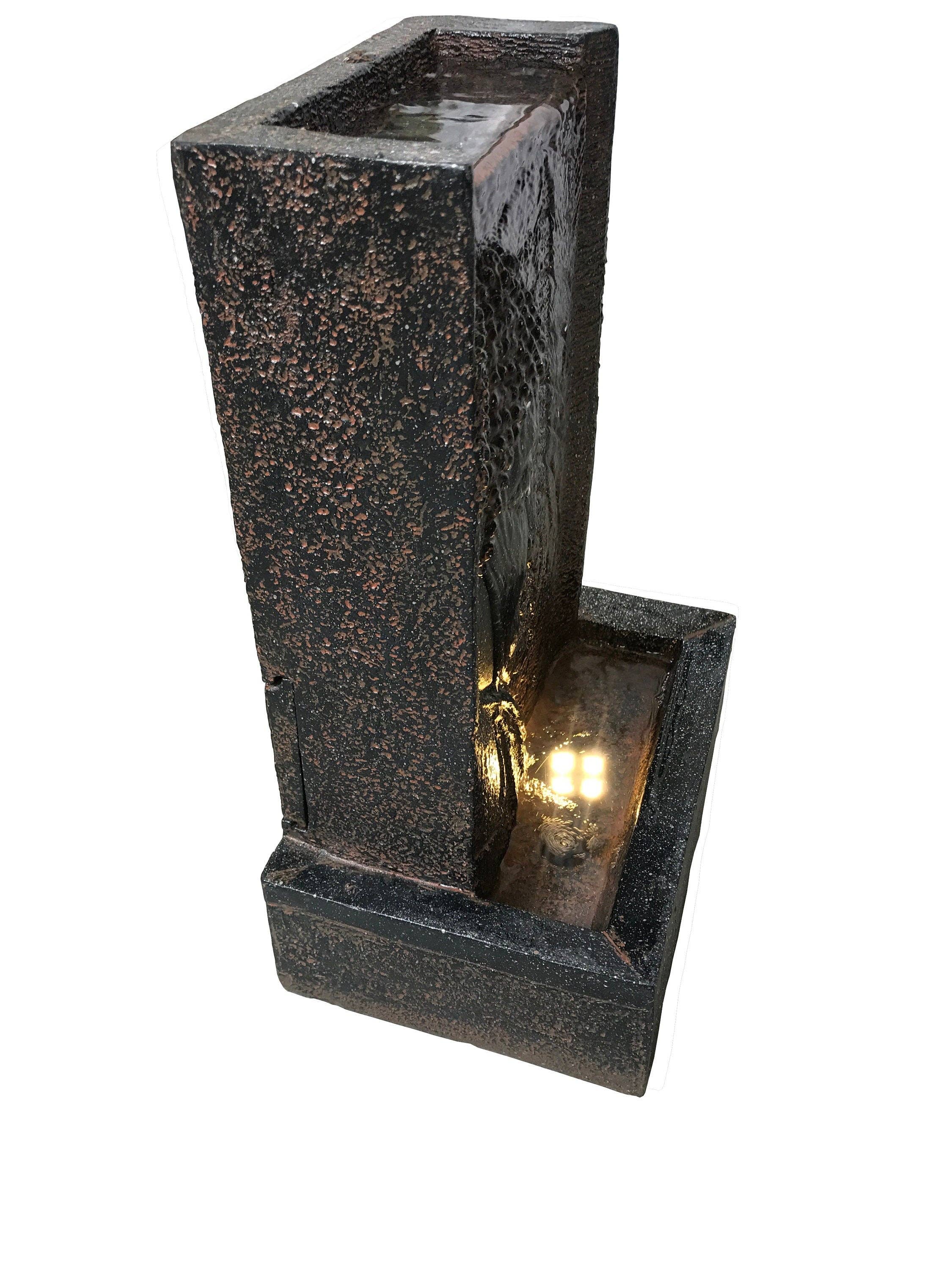 Hi-Line Gift Ltd. - Vente Bibelots/décorations d'extérieur - Fontaine murale Buddha avec LED6