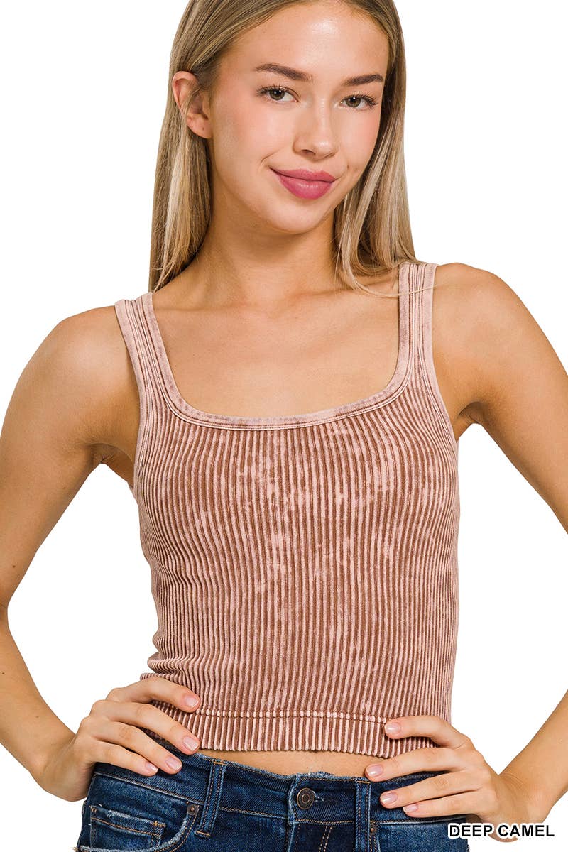 42POPS - Wholesale Tanktop - Dames - .Premium Gewassen Naadloze 2-weg Tanktop8