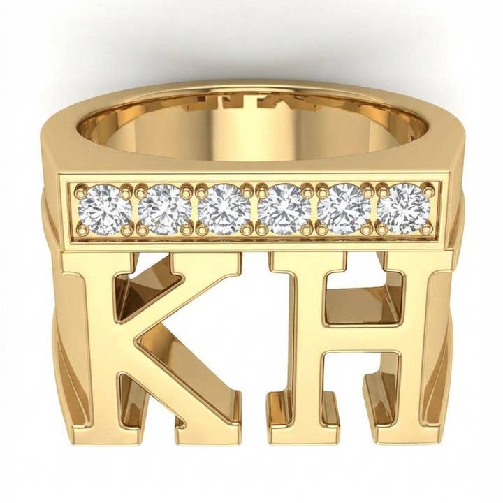 Kristin Hayes Jewelry - Wholesale Multi-Stone Ring - Diamond Stacking Ring1