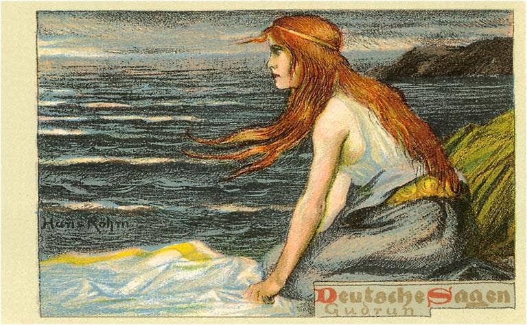 Found Image Press – wholesale Magnet – Magnet MS-70 Gudrun från Ragnarök0