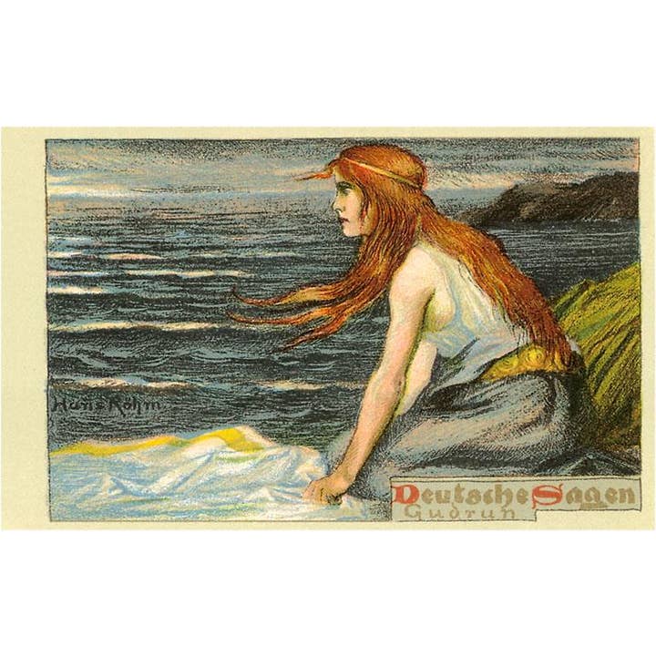 Found Image Press – wholesale Magnet – Magnet MS-70 Gudrun från Ragnarök