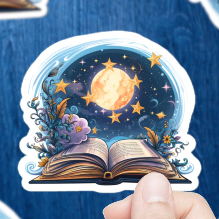 Autocolante para Livro Estrelado Mágico por atacado de Mystical Clarity