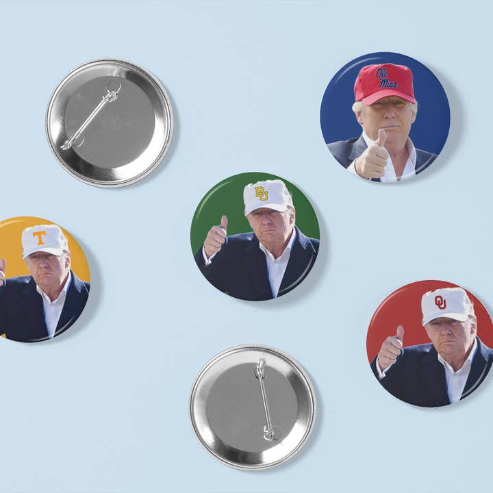 Botão Dia de Jogo | Chapéu Equipa MAGA | Personalizável por atacado de GameDayDrips