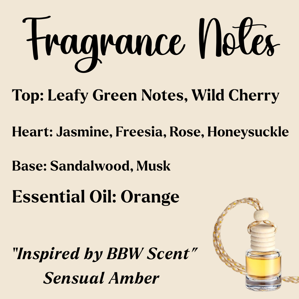 Honey Jar Creations - Vente Désodorisant pour voiture – unisexe - Diffuseurs de voiture suspendus | Épice séduisante | Fabriqué aux États-Unis4