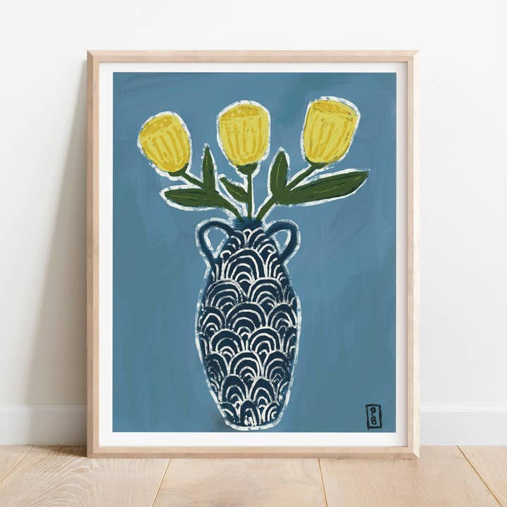 Giclée kunsttryk af stilleben nr. 20 for engroshandel hos Pascale Berkowitz Studio Art