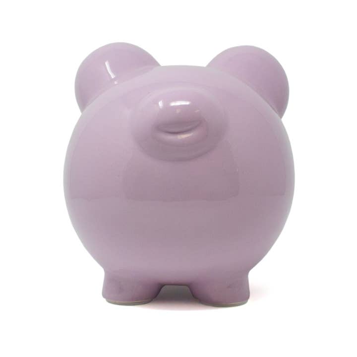 Child To Cherish® - Wholesale Money/Piggy Bank - Kids & Baby - Large Lavender Piggy Bank1