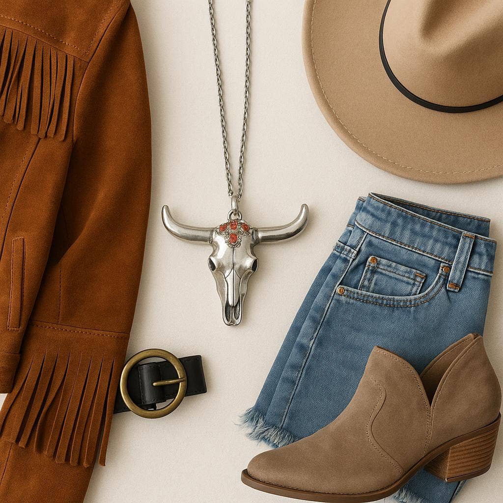 The Bling Barn - Wholesale Halskettinghanger - Lange opvallende ketting met stierenkop in kostuumstijl2