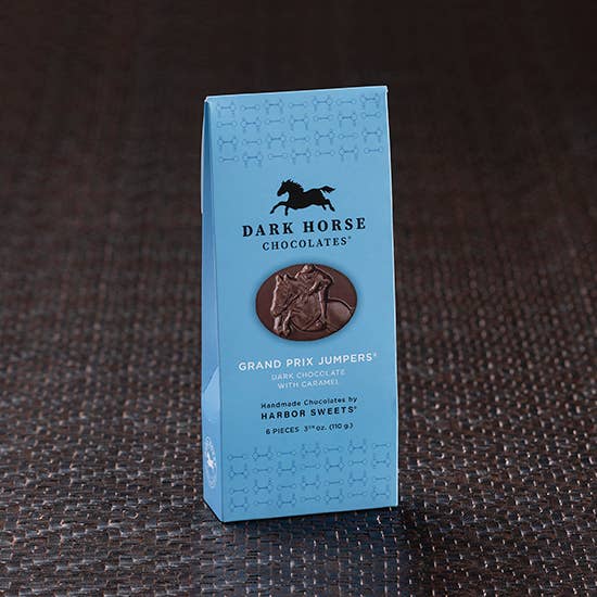 Harbor Sweets Chocolates - Wholesale Chocolate Box - Dark Chocolate Caramel Grand Prix Jumpers Gable Box