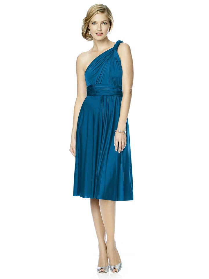 Dessy Group – wholesale Dress – Women's – Twist Wrap Dress : Short