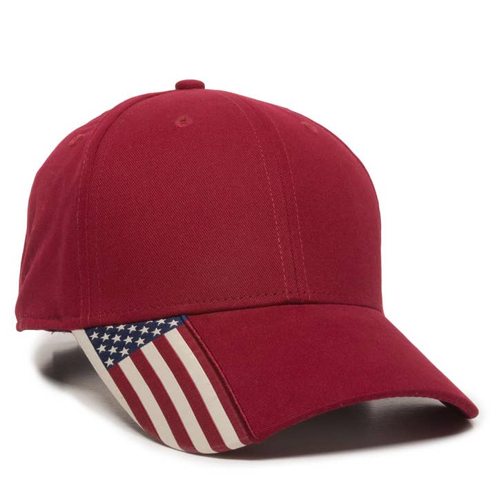 Outdoor Cap American Flag Dad Hat for wholesale by Outdoor Cap