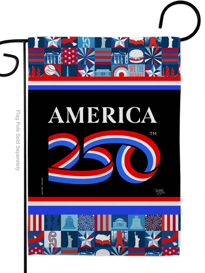 Anniversaire du Drapeau America 250 Décoration Maison 250e USA pour la vente par Two Group Flag Co
