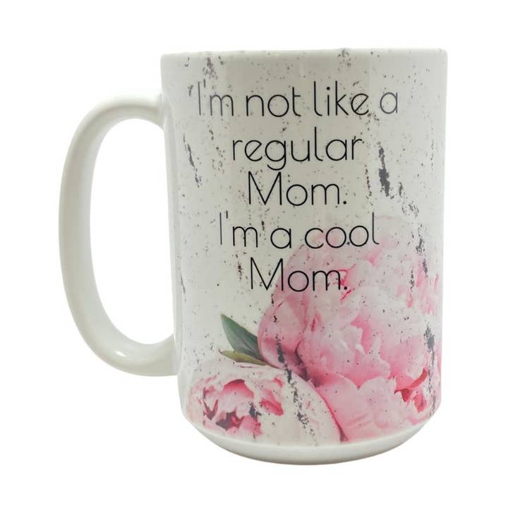 Caneca de cerâmica de 15 onças - Cool Mom por atacado de Days with Gray