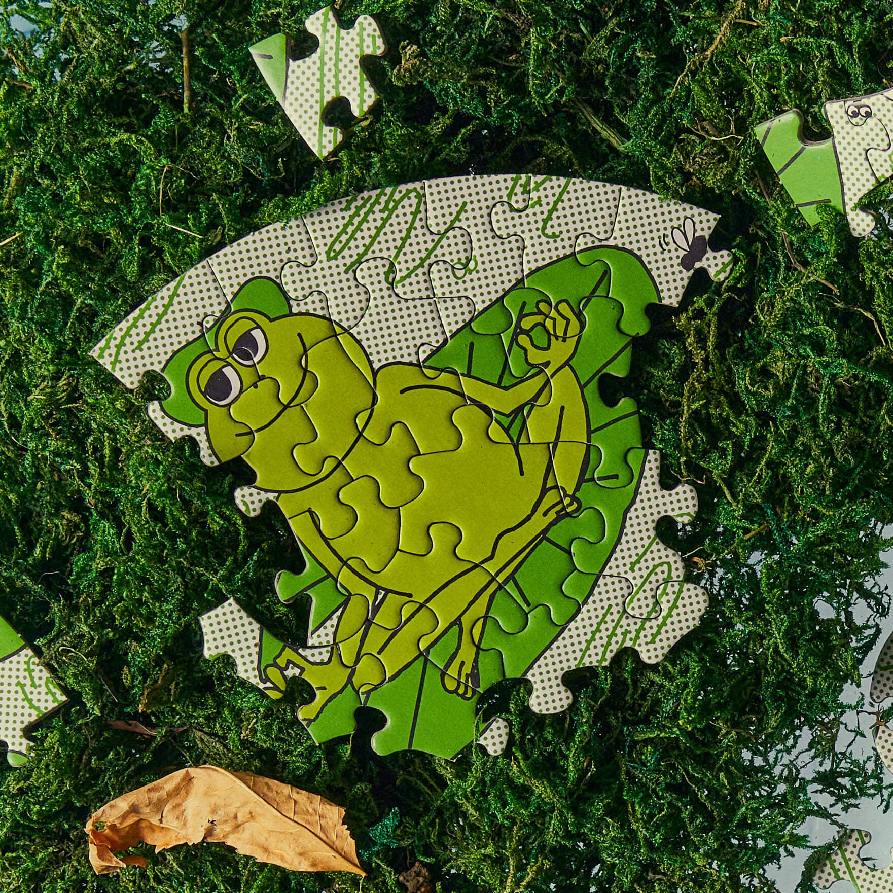 Le Puzz - Wholesale Puzzle - Adult - Peace Frogs4