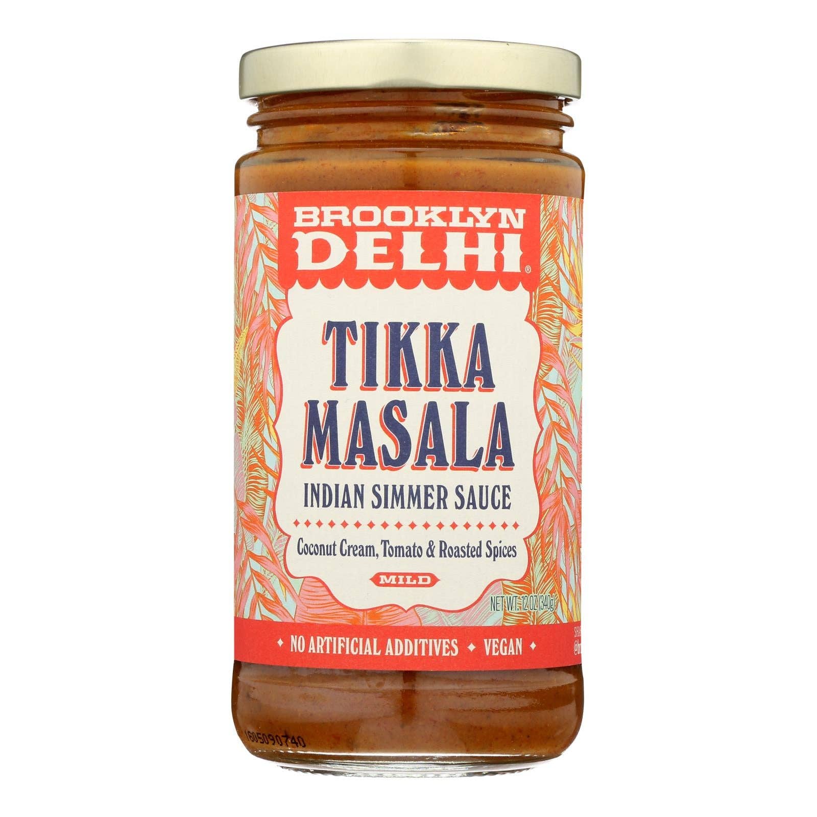Ware Spark - Wholesale Sauce - Brooklyn Delhi - Tikka Masala Simmer Sauce - Case Of 6 - 12 Oz0