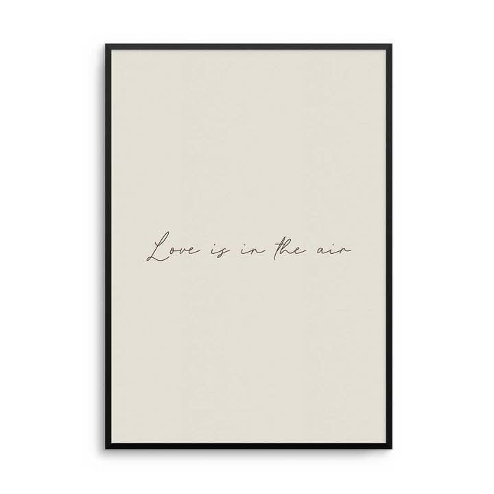 Kærlighed Er I Luften Print for engroshandel hos D'LUXE PRINTS